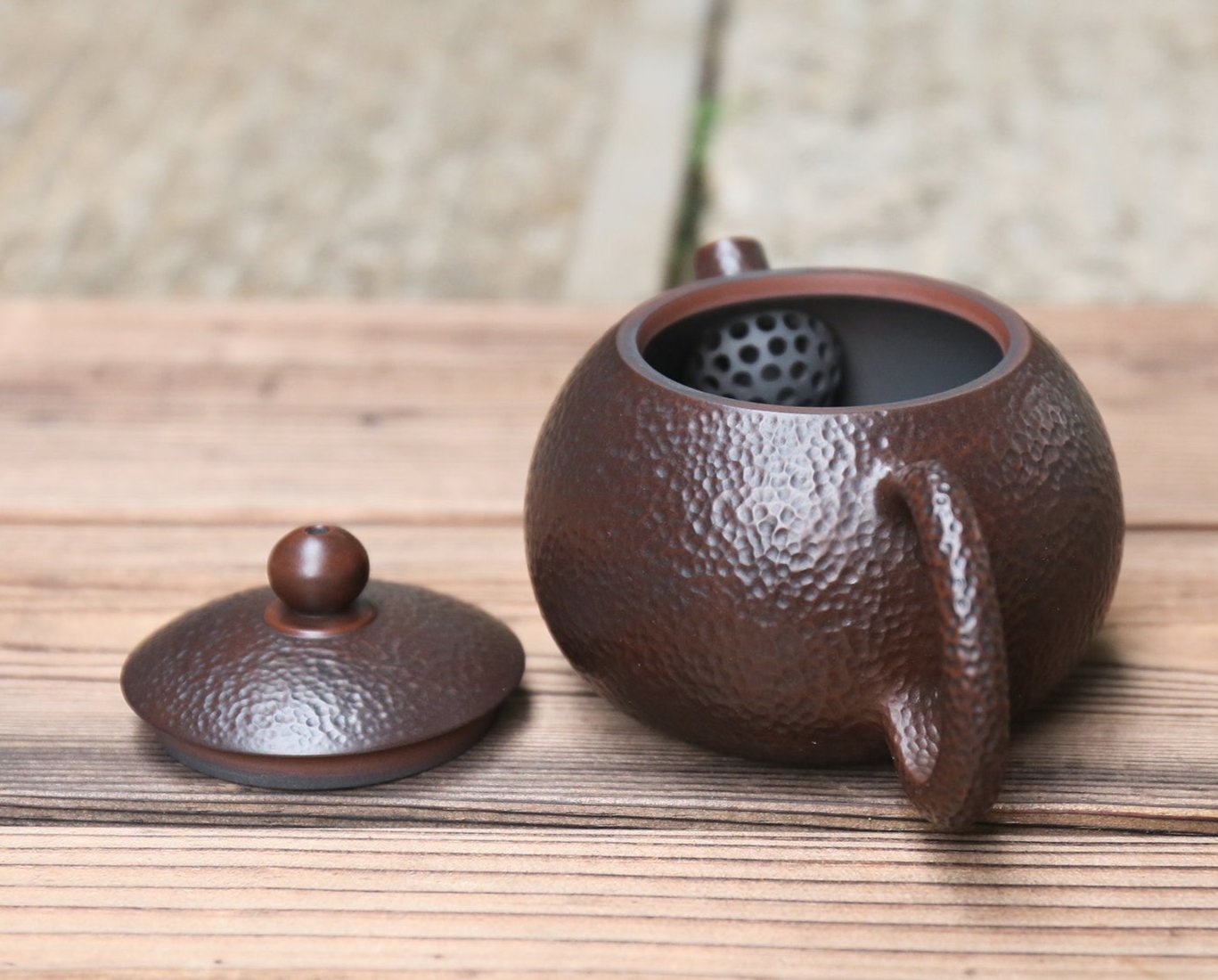 Jian Shui Clay "Chui Wen Xi Shi" Teapot by Su Mo