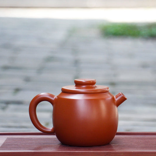 Jian Shui Clay "Ju Lun Zhu" Teapot by Huang Shou Zhen