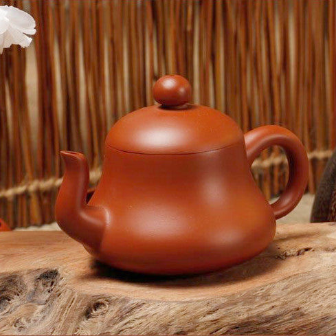 Chaozhou Hong Ni "Si Ting" Clay Teapot by Xie Yan Juan