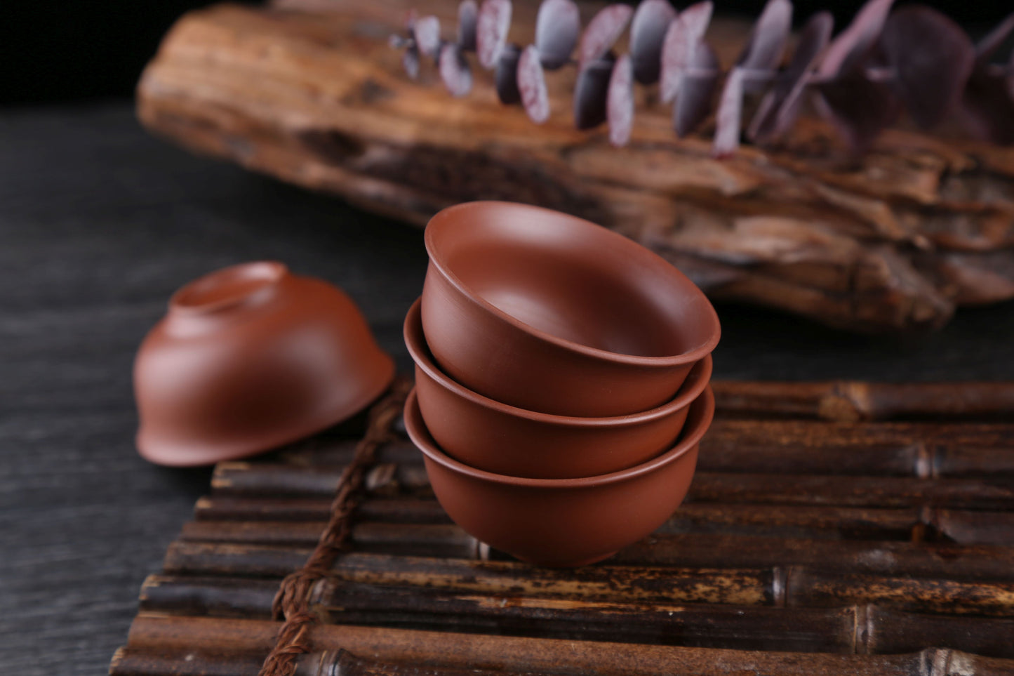 Chaozhou Red Clay Cups for Gong Fu Cha * 45ml