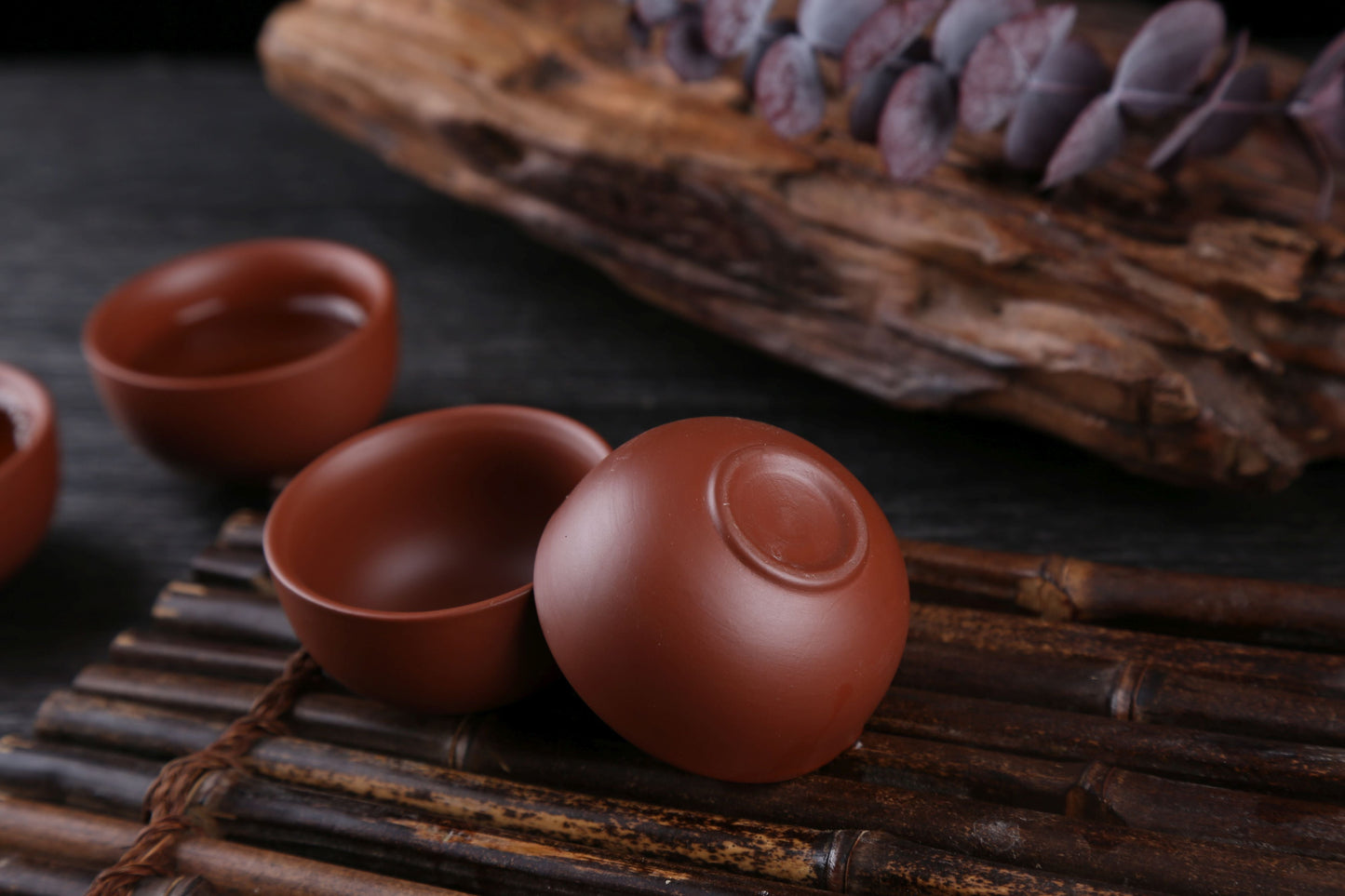 Chaozhou Red Clay Cups for Gong Fu Cha * 40ml