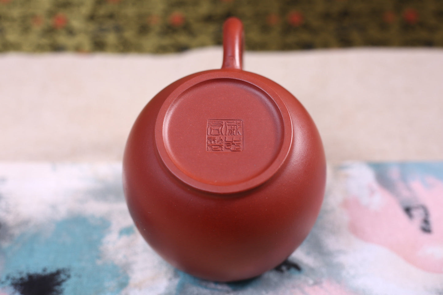 Yixing Qing Shui Ni Clay "Lotus Pod" Brew Cup with Cover