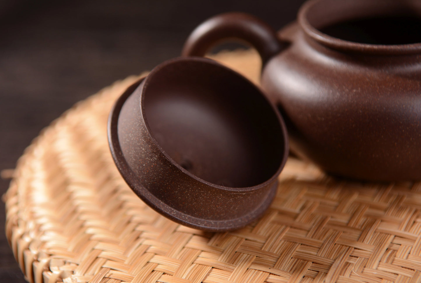 Hei Jin Gang Clay "Fang Gu" Yixing Teapot * 110ml