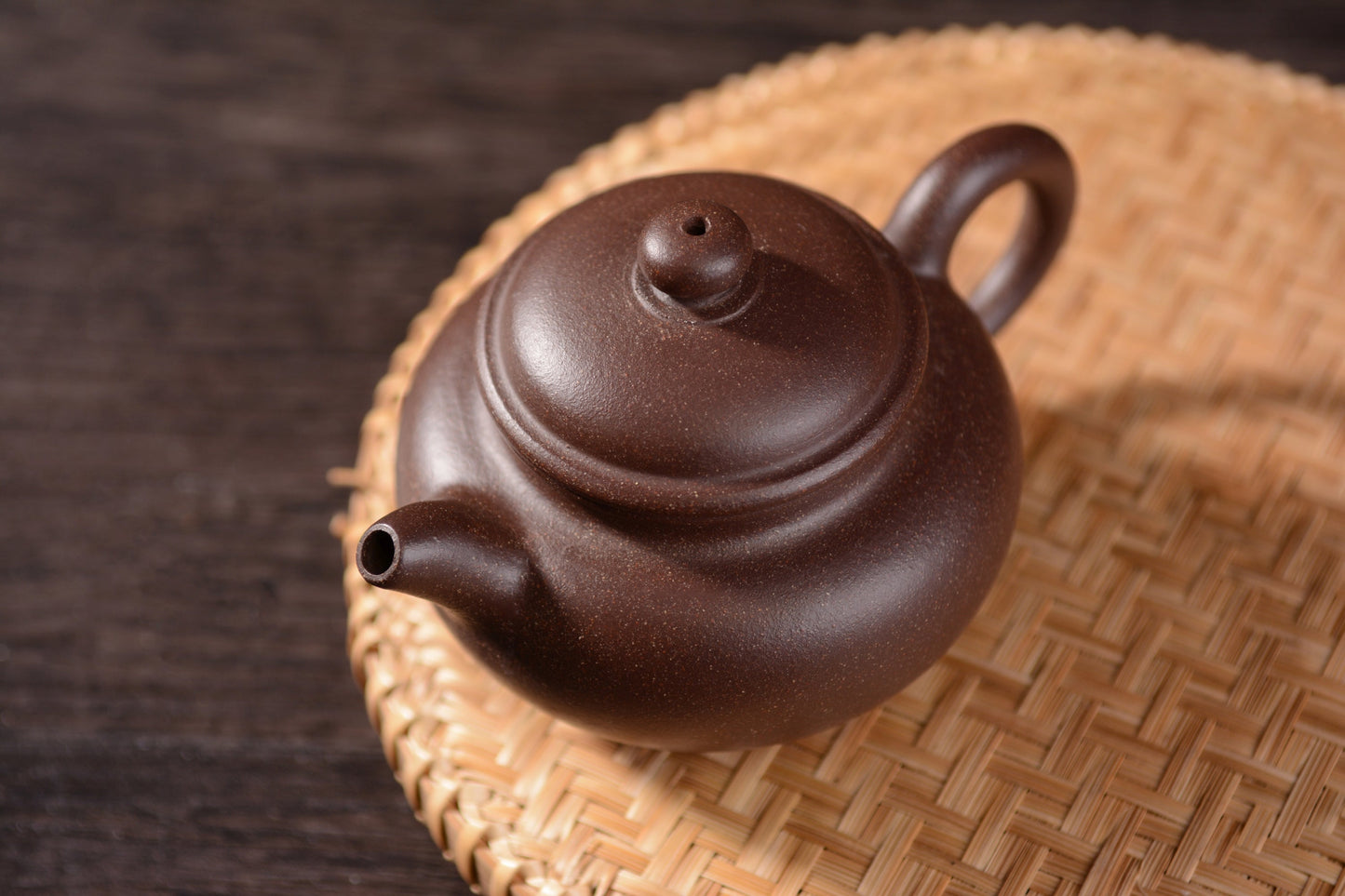 Hei Jin Gang Clay "Fang Gu" Yixing Teapot * 110ml