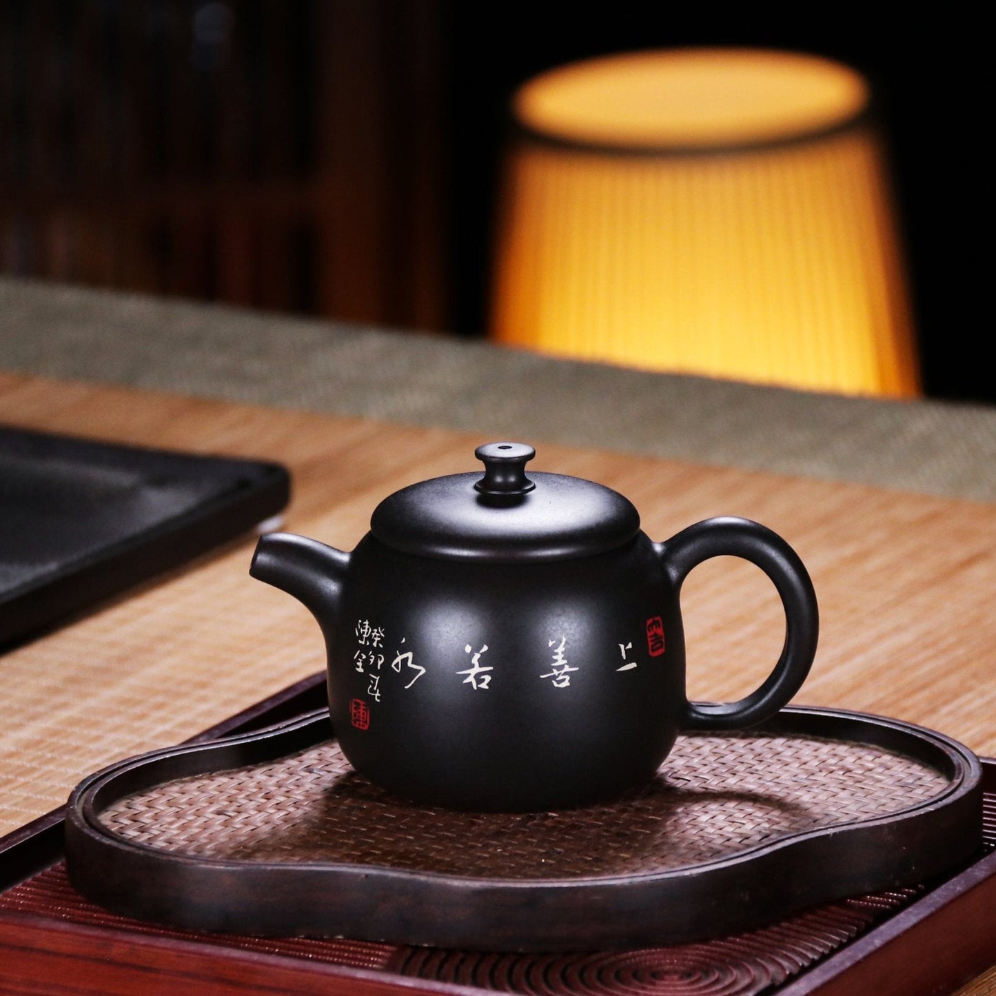 Jian Shui Clay "Shang Shan Ruo Shui" Teapot by Chen Quan